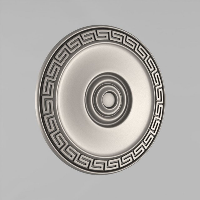 carved rosettes decor 34 3D Print Model .c4d .max .obj .3ds .fbx .stl .blend 