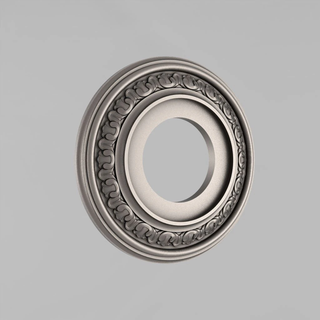 carved rosettes decor 58 3D Print Model .c4d .max .obj .3ds .fbx .stl .blend 