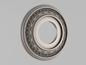 carved rosettes decor 58 3D Baskı Modeli