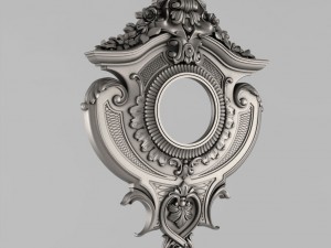 carved case for wall clocks 3D Print Model