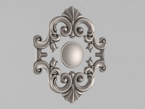 the central decorative element 3D Print Model
