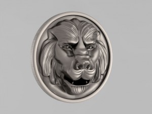 the central decorative element 5 Modelo de Impressão 3D