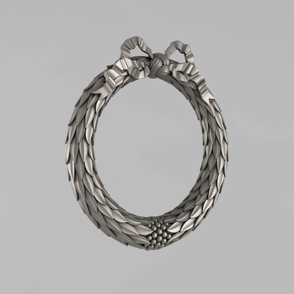the central decorative element 14 3D Print Model .c4d .max .obj .3ds .fbx .stl .blend 