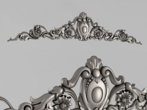 the central decorative element 16 3D प्रिंट मॉडल