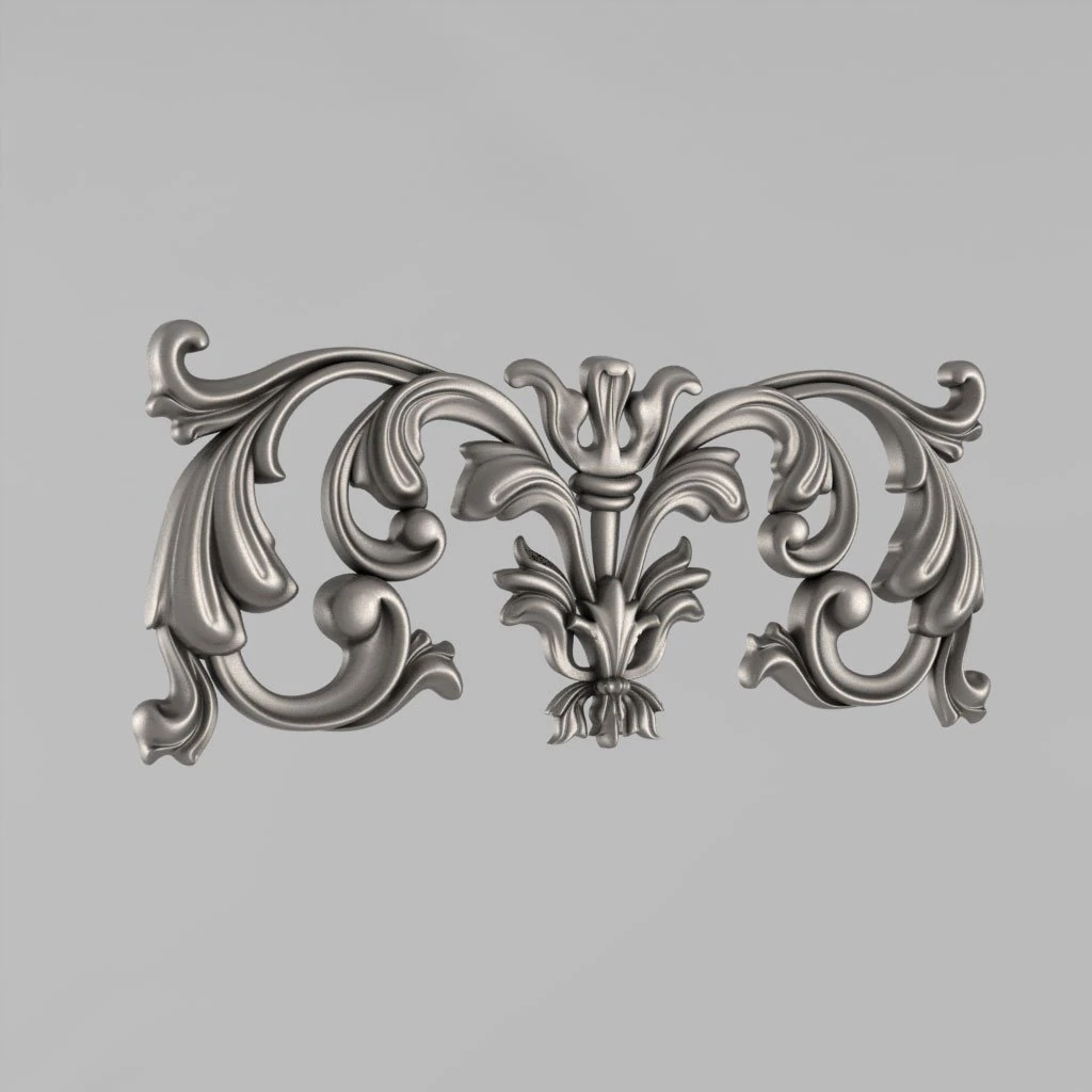 the central decorative element 21 3D Print Model .c4d .max .obj .3ds .fbx .stl .blend 