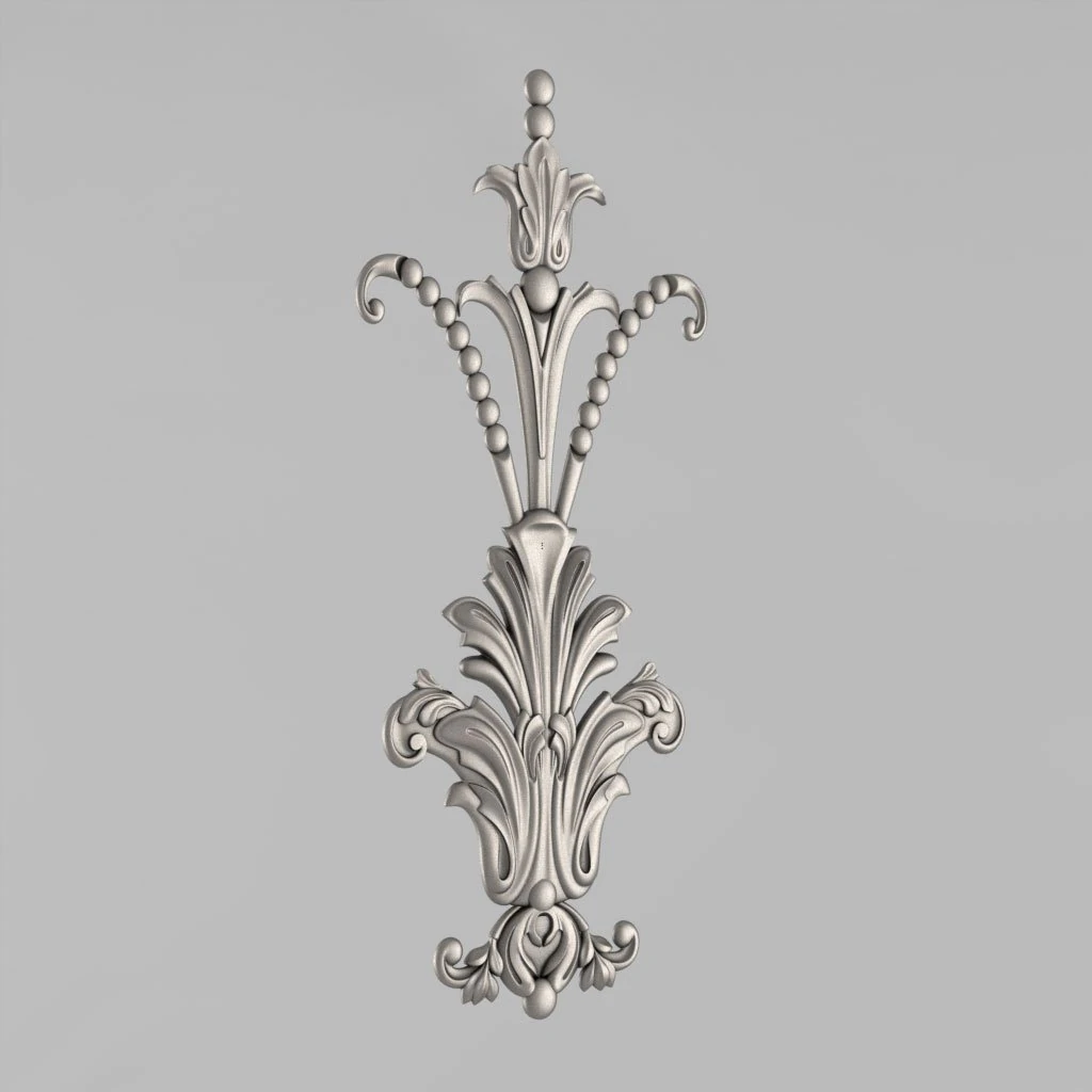 the central decorative element 24 3D Print Model .c4d .max .obj .3ds .fbx .stl .blend 
