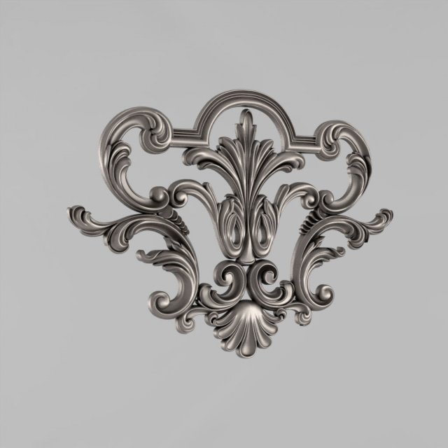 the central decorative element 28 Modelo de Impressão 3D .c4d .max .obj .3ds .fbx .stl .blend 