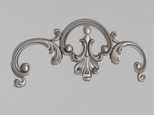 the central decorative element 30 Modelo de Impressão 3D