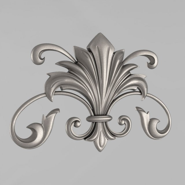 the central decorative element 37 3D 프린트 모델 .c4d .max .obj .3ds .fbx .stl .blend 