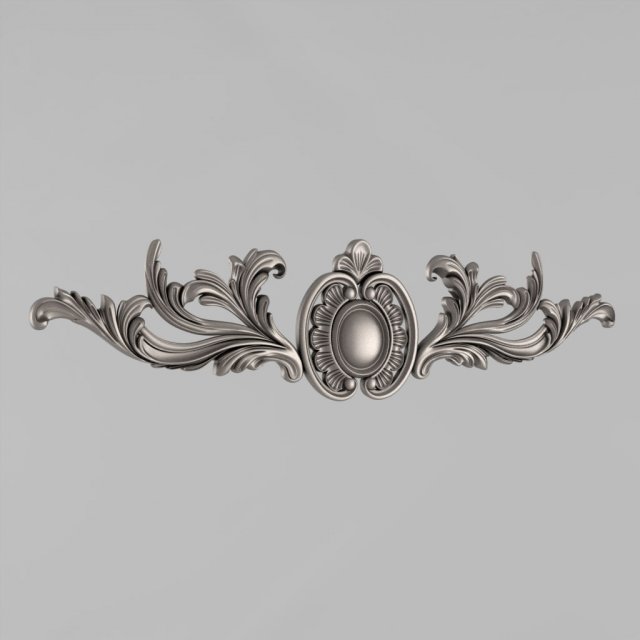 the central decorative element 41 3D 프린트 모델 .c4d .max .obj .3ds .fbx .stl .blend 