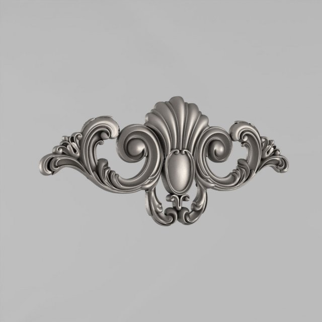 the central decorative element 42 Model Cetak 3D .c4d .max .obj .3ds .fbx .stl .blend 