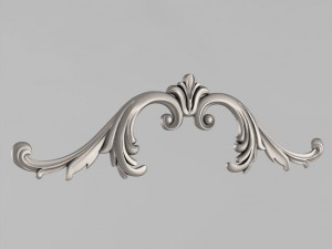 the central decorative element 44 3D Print Model