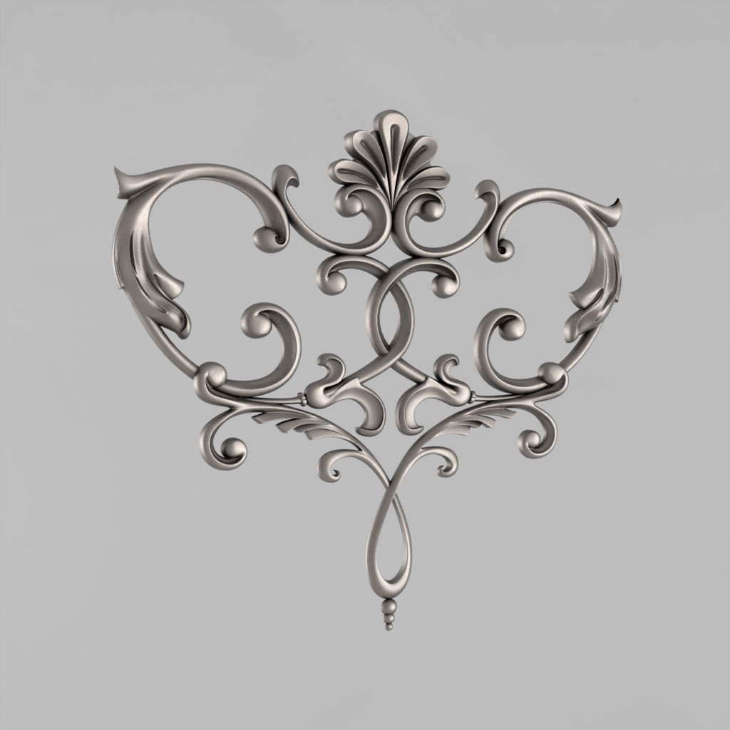 3 декор. Decorative elements 3d Max.