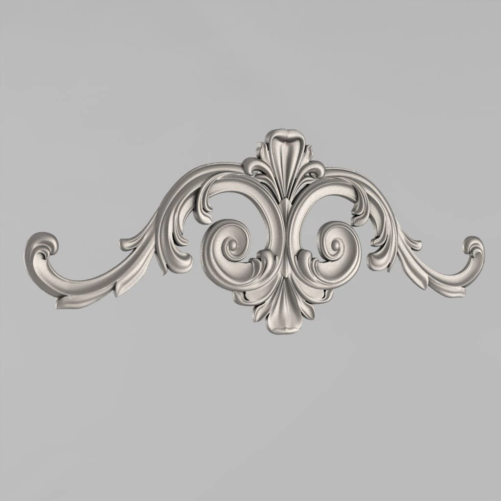the central decorative element 47 3D Print Model .c4d .max .obj .3ds .fbx .stl .blend 