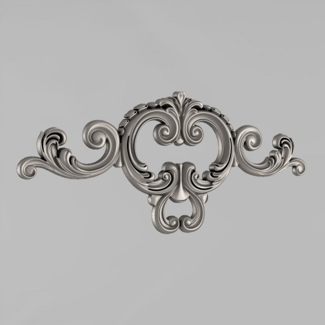 the central decorative element 49 3D-Druckmodell .c4d .max .obj .3ds .fbx .stl .blend 