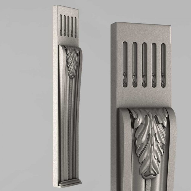 the decorative pillar 3 3D Baskı Modeli .c4d .max .obj .3ds .fbx .stl .blend 
