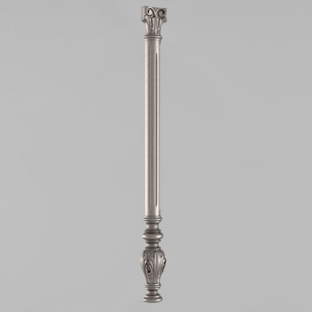 the decorative pillar 4 3D Print Model .c4d .max .obj .3ds .fbx .stl .blend 