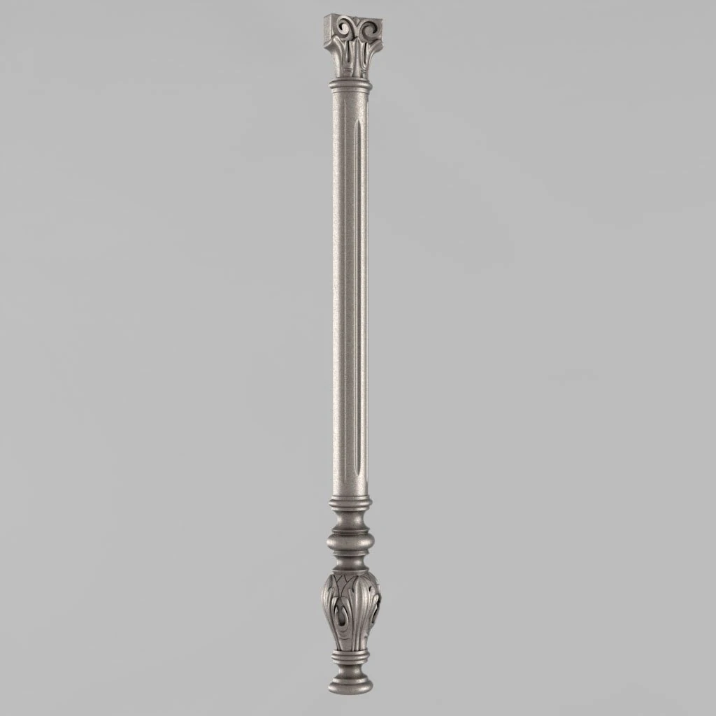 the decorative pillar 4 3D Print Model .c4d .max .obj .3ds .fbx .stl .blend