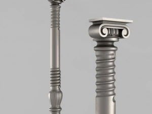 装饰柱6 3D 模型