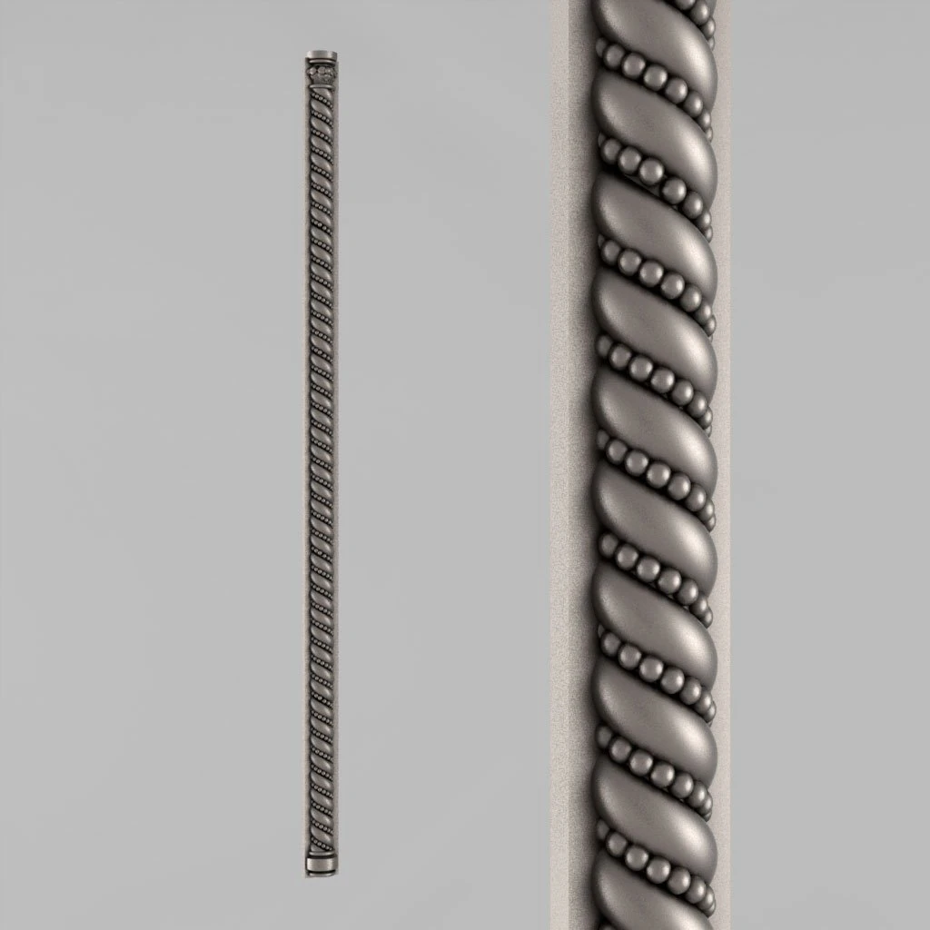 the decorative pillar 7 3D Print Model .c4d .max .obj .3ds .fbx .stl .blend