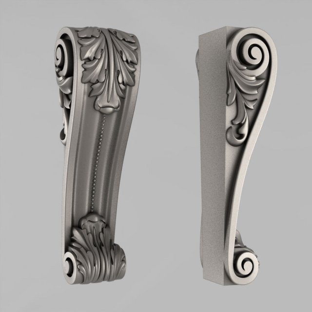 the decorative pillar 8 3D Print Model .c4d .max .obj .3ds .fbx .stl .blend 