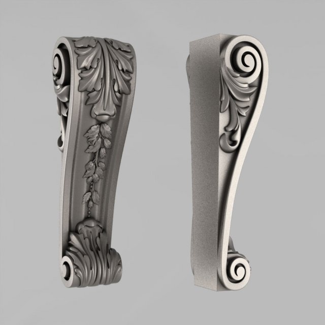 the decorative pillar 9 3D प्रिंट मॉडल .c4d .max .obj .3ds .fbx .stl .blend 