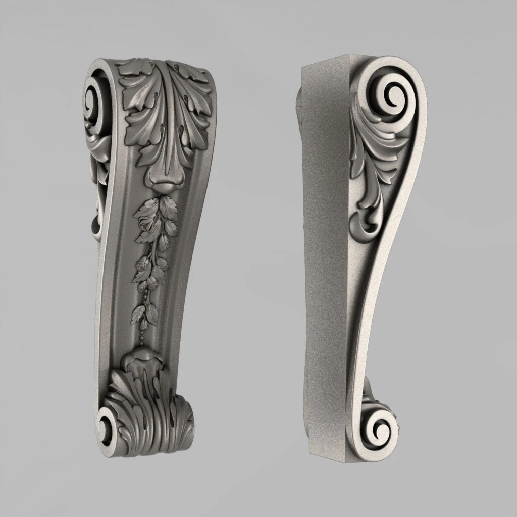 the decorative pillar 9 3D Print Model .c4d .max .obj .3ds .fbx .stl .blend 