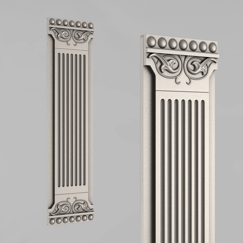 the decorative pillar 10 3D Print Model .c4d .max .obj .3ds .fbx .stl .blend