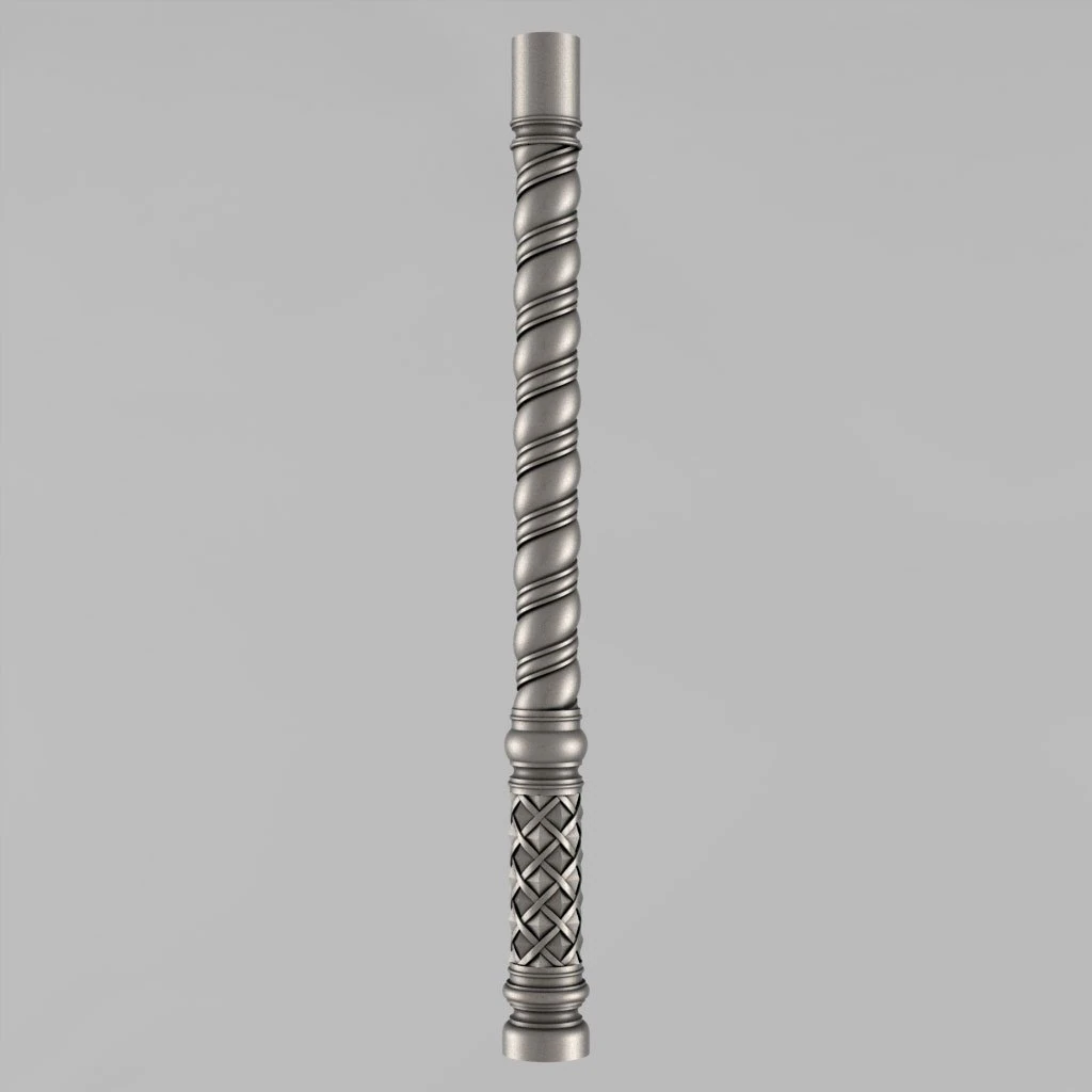 the decorative pillar 16 3D Print Model .c4d .max .obj .3ds .fbx .stl .blend 