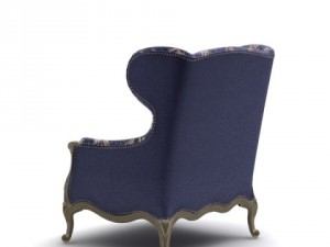 elegant armchair 3D Model