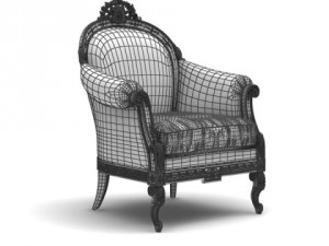 armchair Model 3D