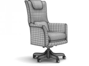 office chair armchair 3D Model