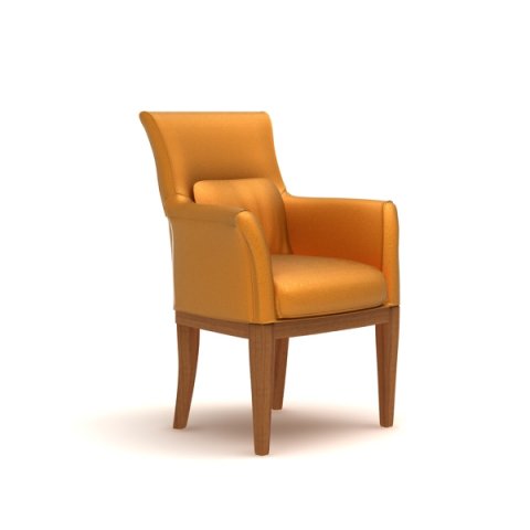 armchair Model 3D .c4d .max .obj .3ds .fbx .stl .blend