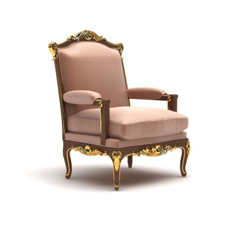 armchair Modèle 3D .c4d .max .obj .3ds .fbx .stl .blend 