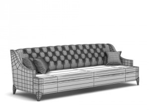 sofa lamartine 3D मॉडल