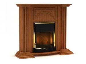 3dbyte fireplace 1 3D Model