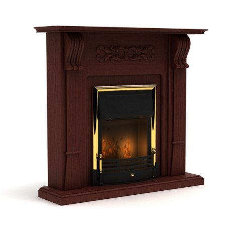 fireplace 4 Modelo 3D .c4d .max .obj .3ds .fbx .stl .blend 