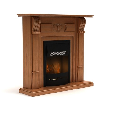 3dbyte fireplace 6 Model 3D .c4d .max .obj .3ds .fbx .stl .blend 