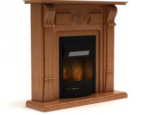3dbyte fireplace 6 3D Model