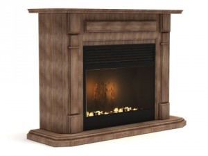 3dbyte fireplace 10 3D Model