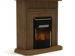 3dbyte fireplace 12 3D Model