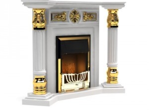3dbyte fireplace 14 3D Model