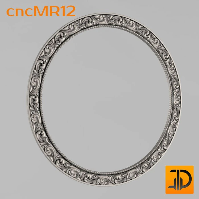 mirror 12 3D Model .c4d .max .obj .3ds .fbx .stl .blend 