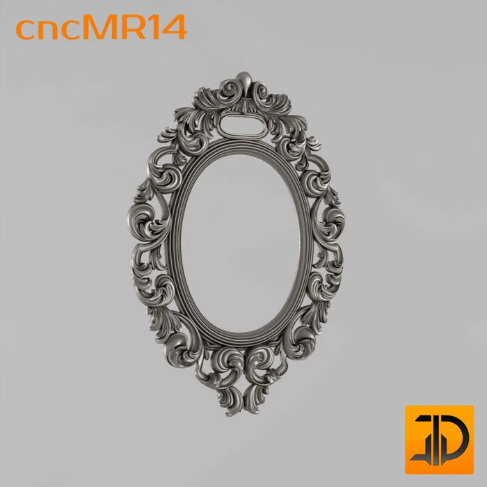 mirror 14 3D Model .c4d .max .obj .3ds .fbx .stl .blend 