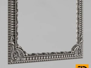 espelho 19 Modelo 3D