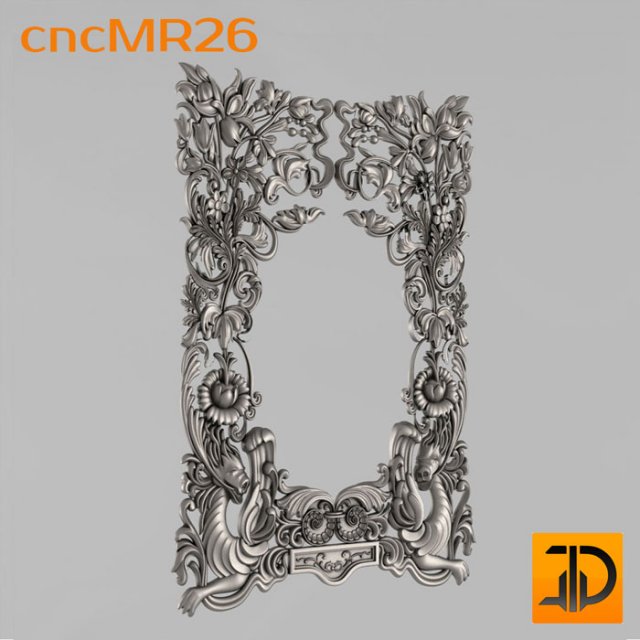 mirror  26 3D Model .c4d .max .obj .3ds .fbx .stl .blend 