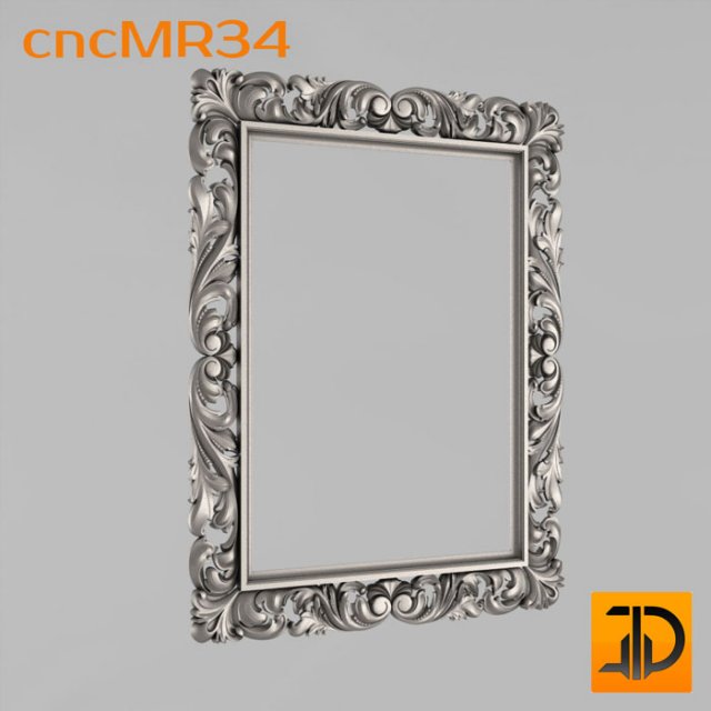 mirror 34 Modello 3D .c4d .max .obj .3ds .fbx .stl .blend 