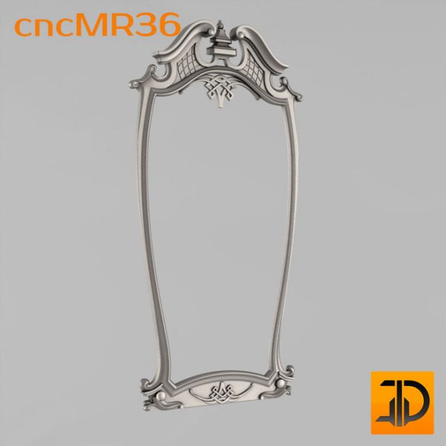 mirror 36 3D Model .c4d .max .obj .3ds .fbx .stl .blend 