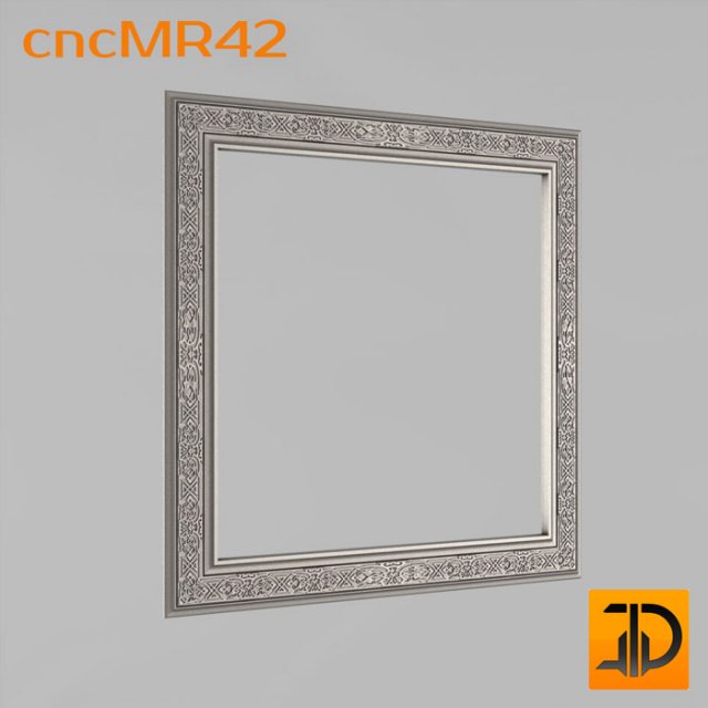 mirror 42 3D Model .c4d .max .obj .3ds .fbx .stl .blend 