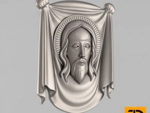 a face de jesus cristo Modelo 3D